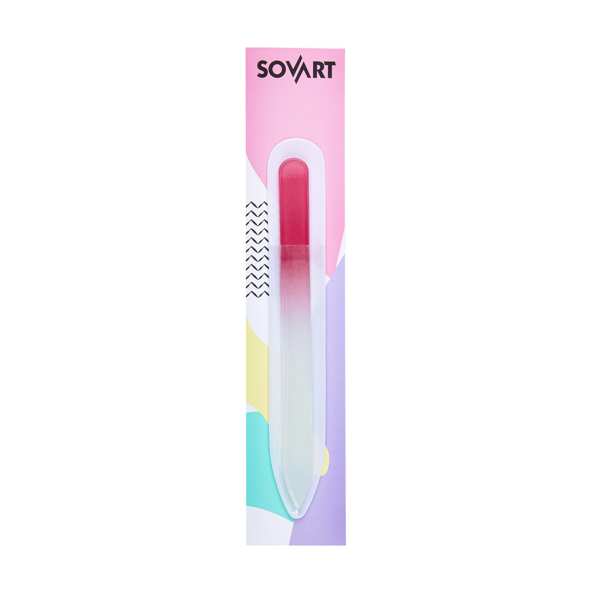 Пилочка для нігтів  Sovart скляна, 14 см